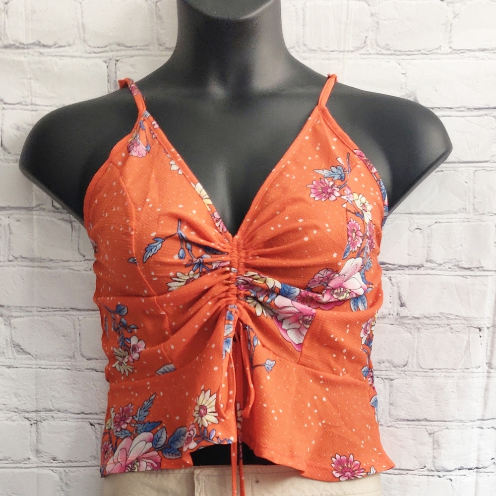 Orange Floral Summer Top - Bulk Plus Bundle Choice